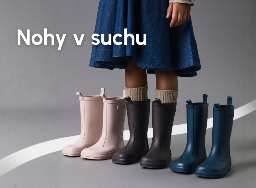 Blíží se bahna! Tyhle dětské barefoot boty se nikdy nevzdávají