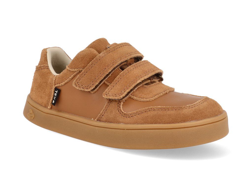 BG101248 2215 barefoot detske tenisky bundgaard corey vintage cognac 1