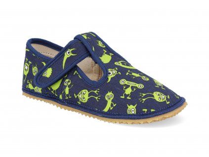 BF060010 W ZEL PRI barefoot prezuvky beda sirsi typ zelena priserka 1