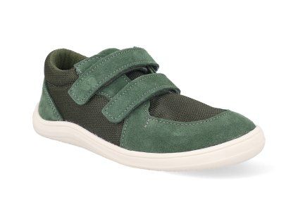 BB SNEAK KHAKI barefoot tenisky baby bare febo sneakers khaki 1