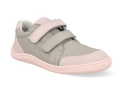 FEBO GO GREY PINK barefoot tenisky baby bare febo go grey pink 2026 1