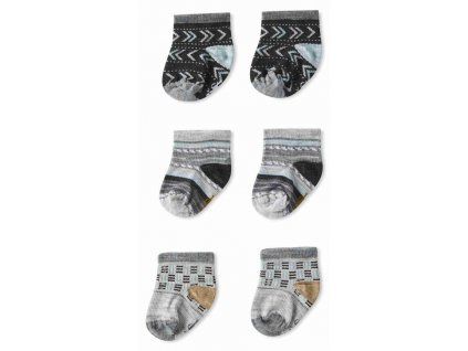 10015380SMW01 BABY BOOTIE BATCH, ash