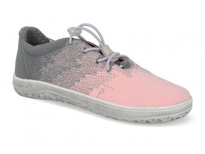 KNITT NEW RS barefoot tenisky jonap knitt new vegan ruzovoseda 1