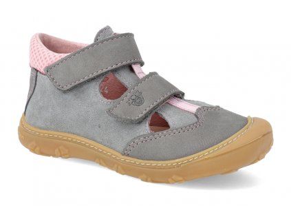 1201102 450 barefoot sandalky ricosta pepino ebi graphit rosa m sede 1