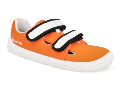 SEASIDERS O barefoot sandalky be lenka seasiders orangy oranzove 1