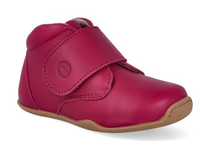 BN12404T640 barefoot kotnikova obuv blifestyle babyraccoon himbeere cervene 1