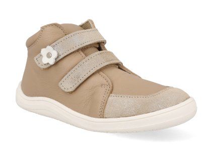 FF CAPPU barefoot detske kotnikove boty baby bare febo fall cappuccino zlate 2026 1