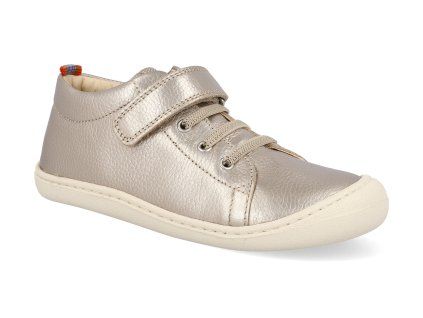 06M006.151 640 barefoot detske tenisky koel bonny metalic champagne 1