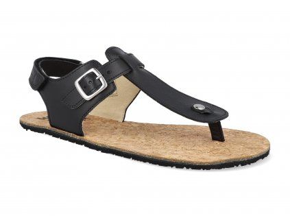 24L006.101 000 barefoot damske sandaly koel ariana napa black 1