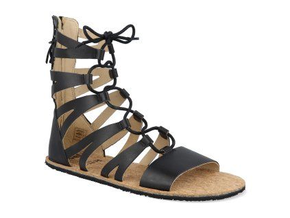 24L017.101 000 barefoot damske sandaly koel arina black 1