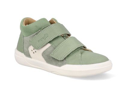 1 000543 7500 barefoot detske tenisky superfit superfree lightgreen white 2026 1