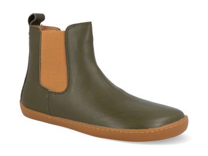 DEBORA KHAKI barefoot damske kotnikove boty protetika debora chelsea khaki 1