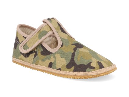 BFN 170020 ARMY barefoot detske prezuvky beda playful bfn army 1