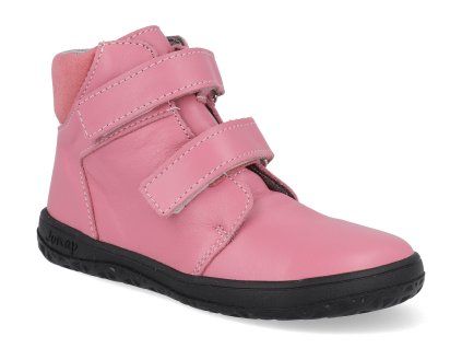 J B2MV RUZOVA SLIM barefoot detske kotnikove boty jonap b2 mv ruzove slim 1
