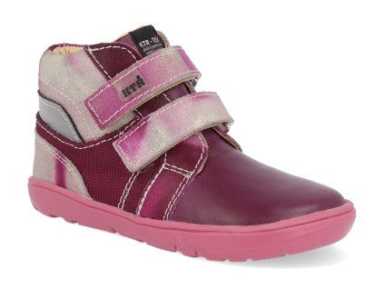 FR2405 barefoot detske kotnikove boty ktr vinove 1