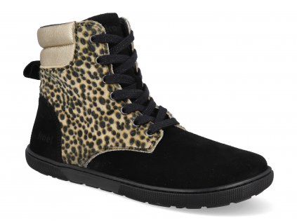 08L016.501 740 barefoot kotnikove boty koel florence fantasy black gold 1