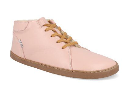 BF80W RUZ barefoot zimni boty pegres bf80w ruzove 1