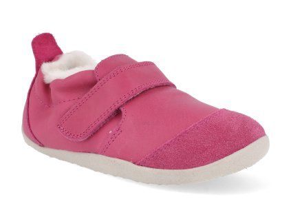500621 barefoot detske zimni capacky bobux marvel arctic cerise 1