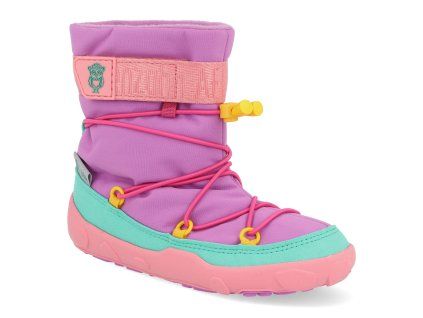 01248 40147 barefoot detske snehule affenzahn snow boot vegan snowy owl 1
