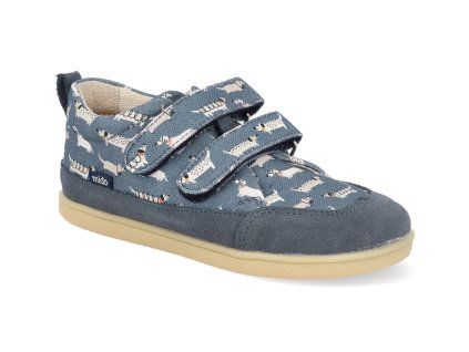 181 DB barefoot detske kotnikove boty mido doggy blue 2 1