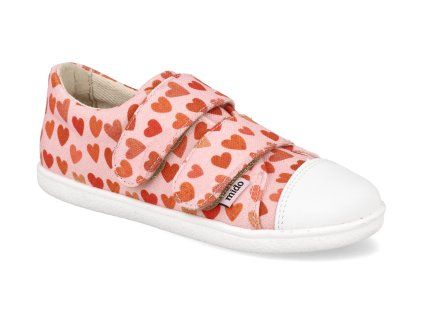 60 02 LR barefoot detske kotnikove boty mido love rose 2 1
