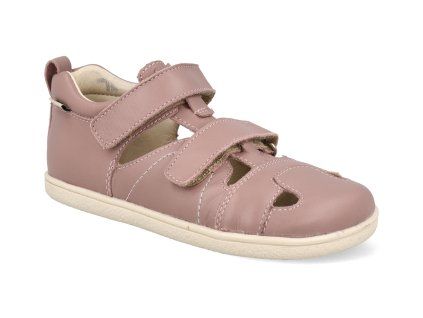 185 OR barefoot detske sandaly mido old rose 1