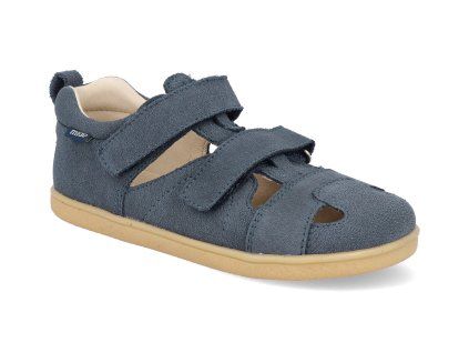 185 YB barefoot detske sandaly mido yale blue 1