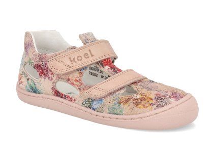 06M015.001 620 barefoot detske sandaly koel bep fantasy nude flowers 1