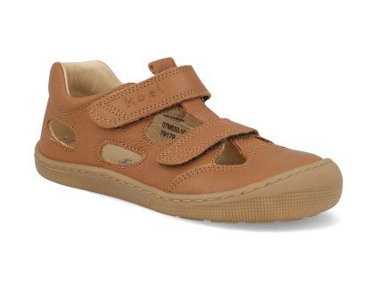 07M033.101 550 barefoot detske sandaly koel deen napa cognac 1