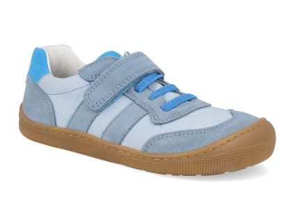 07M045.501 180 barefoot detske tenisky koel dylan ii textile celeste 1