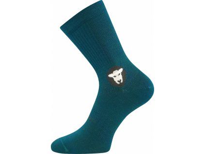 Barefootan merino modro zelena (1)