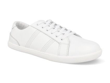 DLLW WHTE barefoot damske tenisky xero shoes dillon leather white 1
