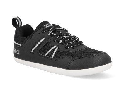 PROY BKWH barefoot detske tenisky xero shoes prio youth black white 1