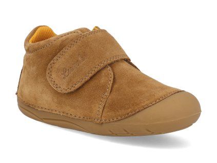 95L3123004 T barefoot detske boty lurchi flausy tan 1