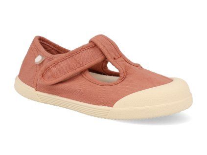 S10332 381 barefoot detske platene sandaly igor lona pepito terracota 1