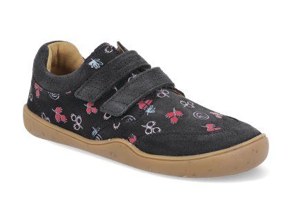 BV15400L801 barefoot detske tenisky blifestyle skink velours sommerblau schuhgro e 1