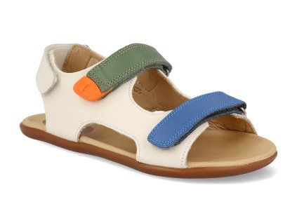 CB.EXP2 4357 barefoot sandaly tip toey joey explorer tapioca blue tang salsa 1