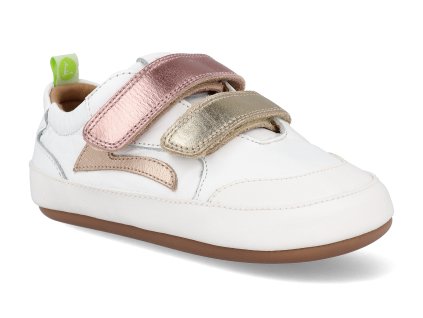 AE.LAN2 4475 barefoot tenisky tip toey joey landy white champagne rose gold 1