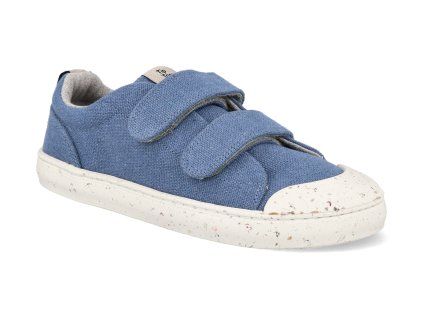 CB.RAG1 4488 barefoot detske tenisky tip toey joey ramp green azul tupi eco canvas 1
