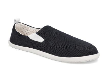 AHI 563 barefoot slip on tenisky ahinsa mesh x wide tmave modre 1