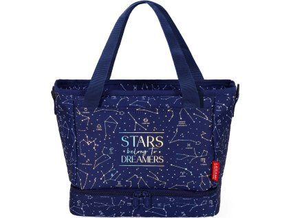 Velká taška na svačinu Legami Lunch Bag 10.8 L Stars hvězdy