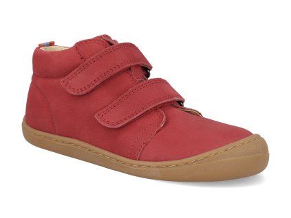 06M002.121 200 barefoot detske kotnikove boty koel bob m red 1