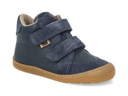 07T047.10K 110 barefoot detske kotnikove boty koel dimo tex napa blue 1