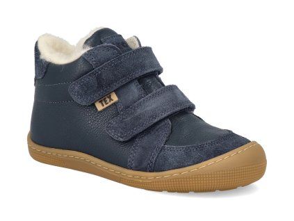 07T047.102 110 barefoot detske zimni boty koel dimo tex napa merino blue 1