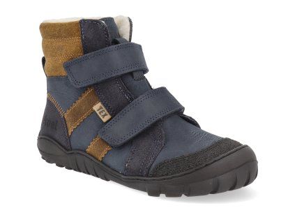 04T032.232 101 barefoot zimni boty koel milo 3 0 hydro wp navy cognac 2026 1
