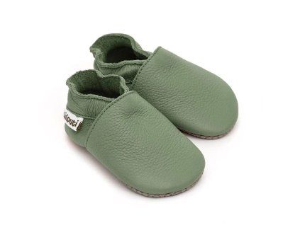 Barefoot capáčky Liliputi® -  Soft Paws Pistachio zelené