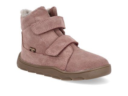 G2110151 5 barefoot detske zimni boty froddo zeru tex furry pink 1