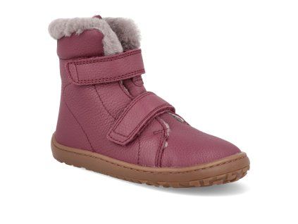 G3160248 6 barefoot detske zimni boty froddo winter furry boot bordeaux 2 1