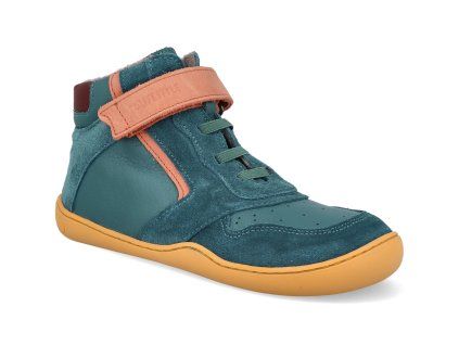 BNV156120MV290 barefoot detske zimni boty blifestyle anurafroschstyle petrol 1
