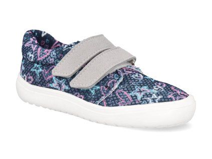 B7 MS barefoot detske tenisky jonap b7 modra srdce 1